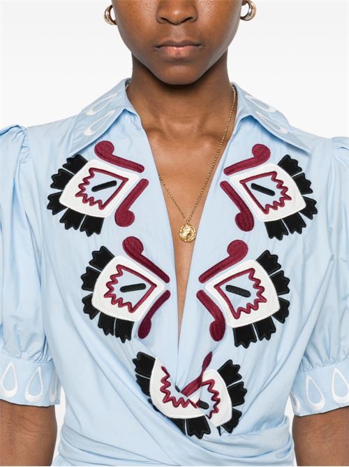 Artisanal Dress FARM RIO | 344655BLUEL0003